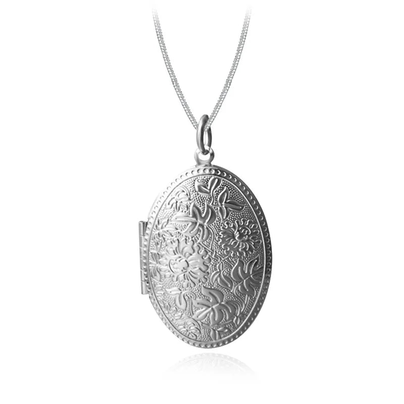 925 Sterling Silver Personality OL Girl Gift Charm Pendant Necklace