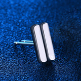 18KT Rose Stud Earrings - Ideal Party Gift for Women