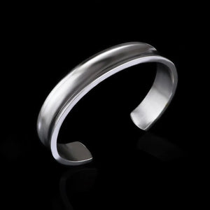 Personality OL Woman Girl Silver Cuff Bangle Bracelet