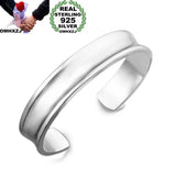 Personality OL Woman Girl Silver Cuff Bangle Bracelet