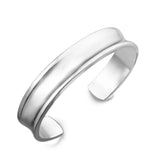 Personality OL Woman Girl Silver Cuff Bangle Bracelet