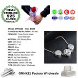 OL Silver Beads Zircon 925 Silver Bracelet