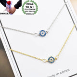 Zircon Devil Eye 18KT Bracelet for Party Gift
