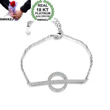 Zircon 18KT Bracelet for Party Gift