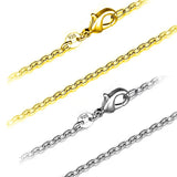 925 Sterling Silver Cross Chain Necklace
