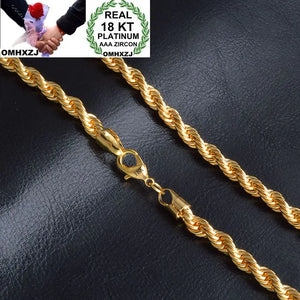 6MM Rope Chain 18KT Chain Necklace