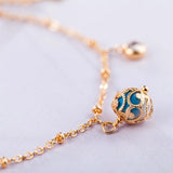 18KT Beads Charm Bracelet for Parties and Weddings