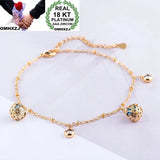 18KT Beads Charm Bracelet for Parties and Weddings
