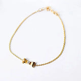 Zircon Bowtie Bracelet BR95