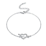 Zircon 925 Sterling Silver Bracelet BR101