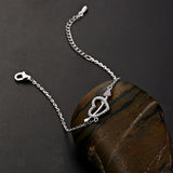 Zircon 925 Sterling Silver Bracelet BR101