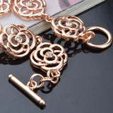 18KT Rose Bracelet BR20 for Party or Wedding Gift