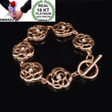 18KT Rose Bracelet BR20 for Party or Wedding Gift