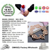 18KT Rose Bracelet BR20 for Party or Wedding Gift