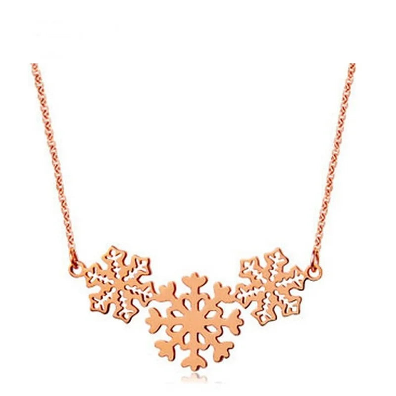 18KT Rose Pendant Necklace, Elegant Gift for Women