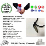 Silver Bullet Pendant Necklace for Women, Wedding Gift