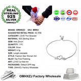 925 Sterling Silver LOVE Bracelet BR92