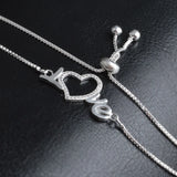 925 Sterling Silver LOVE Bracelet BR92