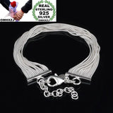 925 Sterling Silver Bracelet BR60