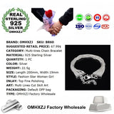 925 Sterling Silver Bracelet BR60