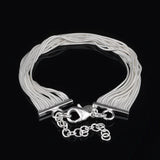 925 Sterling Silver Bracelet BR60