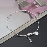 925 Sterling Silver Beads Chain Bracelet