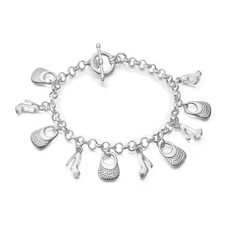 925 Sterling Silver Bracelet BR61