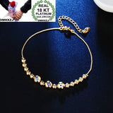 18KT Beads Chain Bracelet for Party Wedding Gift