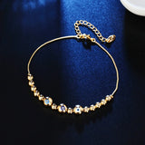 18KT Beads Chain Bracelet BR12 for Women - Party Wedding Gift