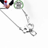 Personality Woman Party Wedding Gift S925 Silver Necklace