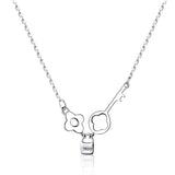 Personality Woman Party Wedding Gift S925 Silver Necklace