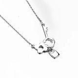 Personality Woman Party Wedding Gift S925 Silver Necklace