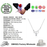 Personality Woman Party Wedding Gift S925 Silver Necklace