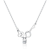 Personality Woman Party Wedding Gift S925 Silver Necklace