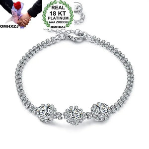 Luxury Zircon Chain 18KT Bracelet BR49