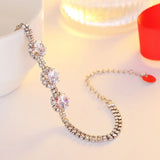 Luxury Zircon Chain 18KT Bracelet BR49