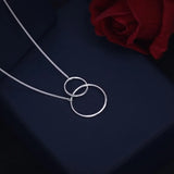 Sterling Silver Pendant Necklace for Party Wedding Gift
