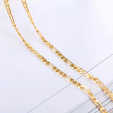 Unisex 925 Sterling Silver Chain Necklace NC180