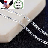 Unisex 925 Sterling Silver Chain Necklace NC180
