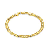 Unisex 925 Silver 18KT Bracelet BR121