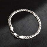 Unisex 925 Silver 18KT Bracelet BR121