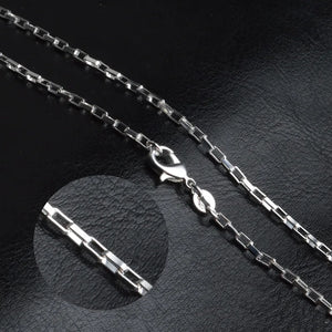 Unisex 925 Sterling Silver Chain Necklace