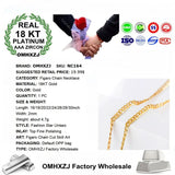 2MM 18KT Unisex Chain Necklace NC164