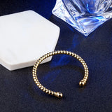 Personality Caterpillar Open Bracelet 925 Sterling Silver Cuff Bangle