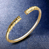 Personality Woman Girl Silver Cuff Bangle Bracelet