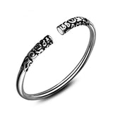 Personality Woman Girl Silver Cuff Bangle Bracelet