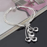 Tai Chi Charm 925 Sterling Silver Bracelet BR43