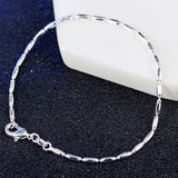 Silver Beads Chain 18KT Silver Bracelet BR15