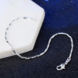 Silver Beads Chain 18KT Silver Bracelet BR15