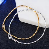 Silver Beads Chain 18KT Silver Bracelet BR15